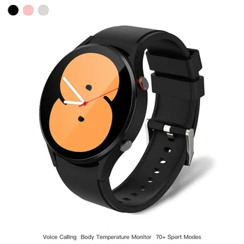 Умные Часы Мужские IPS Дисплей Пользовательский Набор Для Голосовых Вызовов Монитор Здоровья 70 + Спортивных Режимов Водонепроницаемые Умные Часы Для Galaxy Watch 4