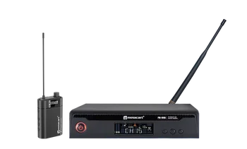 Беспроводная стереосистема RELACART PM-100D с несколькими аудиовыходами, диапазон частот передачи UHF
