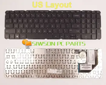 Новая клавиатура американской версии Для HP Pavilion TouchSmart Sleekbook 15U 15T 15Z 15-B 15z-b000 15T-B000 Без рамки