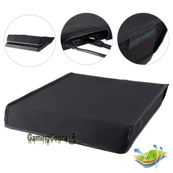Экстремальный черный горизонтальный пылезащитный чехол для консоли PS4 Slim, мягкая аккуратная подкладка, пылезащитный чехол для консоли PS4 Slim