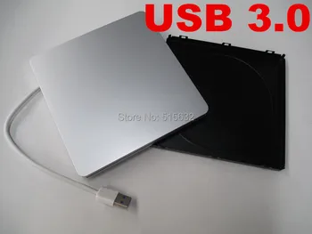 новый USB 3.0 Super speed Super Внешний USB-корпус caddy case для MacBook 9,5 мм 12,7 мм SATA superdrive